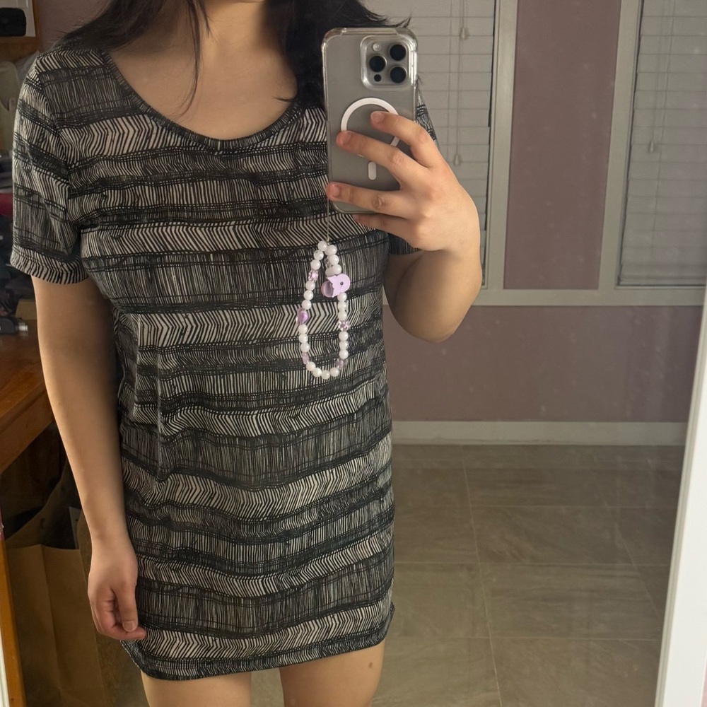 NWOT H&M Sheer Beach Vacation Swimsuit Tribal Coverup Dress